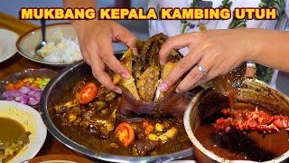 MUKBANG SATE KLATHAK KUAH TONGSENG YANG KUAHNYA LUGET DAN CREAMY SATE KAMBING MBAH DJOYO [upl. by Nahtnamas]