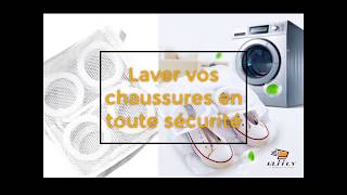 comment laver ses chaussures à la machine à laver [upl. by Mandal]