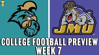 Coastal Carolina Chanticleers vs James Madison Dukes Prediction  Week 6 College Football  101024 [upl. by Anigar]