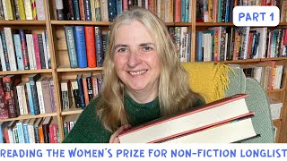 Reading the Women’s Prize for NonFiction Longlist Part 1 [upl. by Olwena]