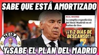 SOLO UN CAMBIO INMEDIATO DE DINAMICA Y RESULTADOS MANTENDRIAN A ANCELOTTI HASTA FINAL DE TEMPORADA [upl. by Valle]