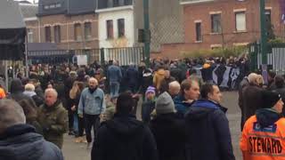 Beerschot Wilrijk harde kern protesteert [upl. by Htrahddis]