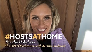 Quick amp Easy Meditation Guide with Kerstin Lindquist  QVC Hosts At Home for the Holidays [upl. by Ram]