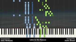 Luke to the Rescue  Star Wars The Empire Strikes Back Piano Cover Solo [upl. by Atsira]