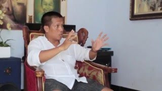 Wawancara Lalu M Syaukani Pelukis NTB [upl. by Sacul]