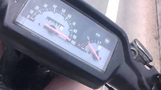 Yamaha Mbk Booster Top Speed [upl. by Hsevahb261]