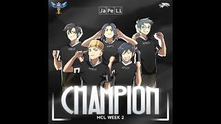 Kemenangan MCL Japeli Esport Bersama WielinoINO Even1344 guntur69 OfficialNzy  Mobile Legends [upl. by Naleek]