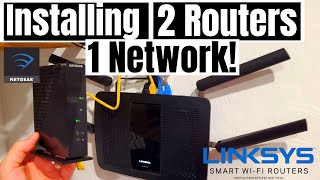 HOME NETWORKING 101 HOW TO CONNECT 2 ROUTERS IN ONE HOME NETWORK [upl. by Alyworth959]