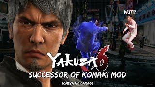 Successor of Komaki mod boss fight showcase  Yakuza 6 No Damage [upl. by Hcone]