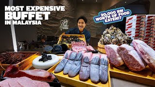 MOST EXPENSIVE RM799 Omakase Buffet in KL Malaysia  Kicked Out After Eating RM30000 Worth of Food [upl. by Aridaj]