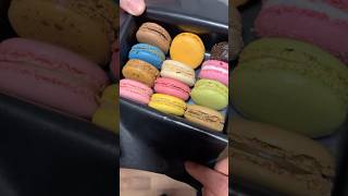 LADURÉE Paris Macaroons 😜🤤 dessert eating sweet yummy food macaroons paris [upl. by Pauly475]