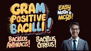 Gram Positive Bacteria Bacillus anthracis  Easy Notes amp MCQs for MBBS NEET PG INICET  Dr Bala [upl. by Suirtimid]