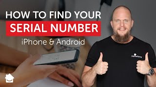 How to Find Your iPhone or Android Smartphone Serial Number [upl. by Yorke710]