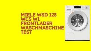 Miele WSD 123 WCS W1 Frontlader Waschmaschine im Test KURZ amp KOMPAKT Zusammengefasst [upl. by Laehcor]