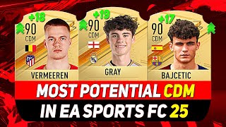 EA FC 25 WONDERKIDS 👶 ✸ BEST YOUNG CDM IN CAREER MODE ft GRAY BAJCETIC VERMEERENetc [upl. by Enirehtahc]