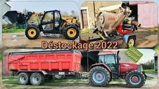 Déstockage 2022  suceuse Ecomulch et télescopique Caterpillar à lhonneur [upl. by Longerich]