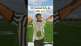 High school football refs are always trippin 😂 footballshorts highschoolfootball ￼ [upl. by Ayatnohs421]