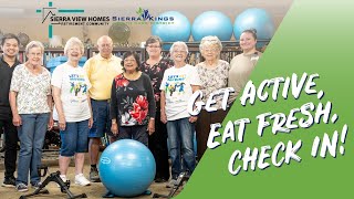 Senior Get Moving Program  Sierra View Homes  Get Active [upl. by Ellenad]