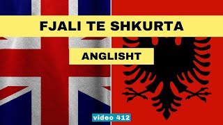 Anglisht I Fjali te shkurta I Anglisht shqip perkthim I video 412 [upl. by Enimajneb]