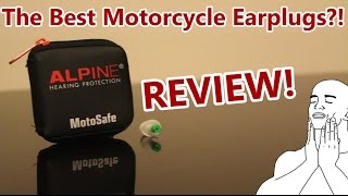 Alpine MotoSafe Earplugs Review [upl. by Namialus81]