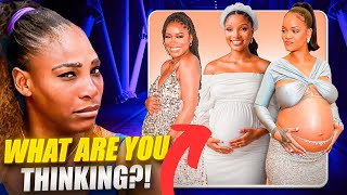 Halle Bailey Preggers  Why Successful BW LOVE Getting KNOCKED UP by Broke Dudes [upl. by Suidualc591]