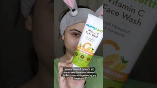 Mamaearth Vitamin C Face Wash Review and demo alamodebyheraaqeel [upl. by Ylliw]