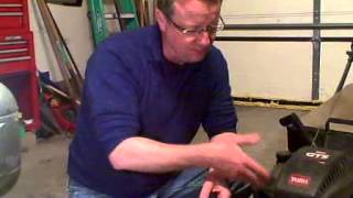 Lawn Mower Tips  Replace Lawn Mower Spark Plug [upl. by Aicenev]