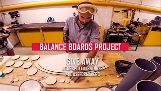 Como fabricar una tabla de balance por Topspot Adventures y House for Makers Madrid [upl. by Alegnatal185]