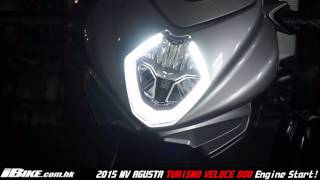 MV Agusta Turismo Veloce 800 Engine Start [upl. by Launamme881]