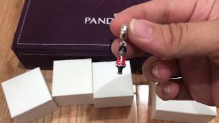 Pandora Europe Exclusive Charms  Outlet Haul [upl. by Llerruj857]