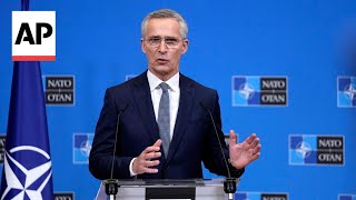 NATO chief warns that Trumps remarks undermine security of the alliance [upl. by Elisha]