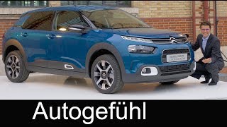 Citroen C4 Cactus 2018 new Facelift REVIEW Premiere PHC Hydraulic suspension  Autogefühl [upl. by Aniraad]