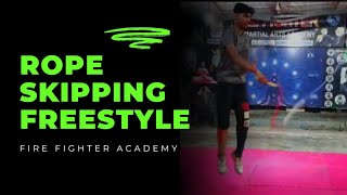 🤯✨Rope Skipping Freestyle✨🤯freestyle DNHFireFighter AllinoneABB freestyle jump rope [upl. by Dannel274]