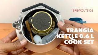 Trangia Kettle 06 L Ultralight Cook Set  Coffee Outside [upl. by Maxy643]