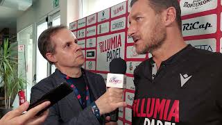 Francesco Totti intervistato da Emilio Buttaro [upl. by Aicilak548]