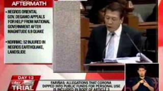 Enrile Fariñas debate on article 3 CJonTrial [upl. by Eustache873]