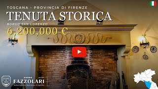 Tenuta storica a 25 Km dal centro di Firenze [upl. by Nej]