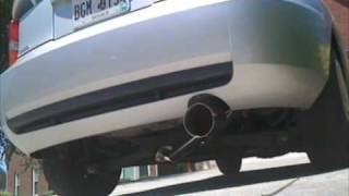 My Option Racing exhaust before and after [upl. by Hubie]