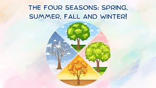 Discover the Four Seasons  Fun and Easy Animation for Kids  Preschool Kids Learning [upl. by Auqinal593]