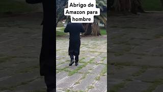 Abrigo lana invierno para hombre que debes tener de Amazon link en la descripción del video comple [upl. by Esereht830]