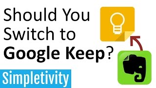 Should You Switch to Google Keep Evernote Comparison [upl. by Horatius]