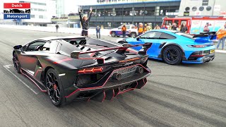 Supercars Drag Racing  Novitec SVJ GT3 RS TechArt Turbo S GTR R8 V10 Plus [upl. by Esetal599]