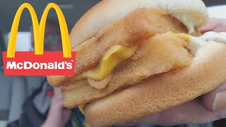 Review  McDonalds Double FiletOFish [upl. by Haseefan]