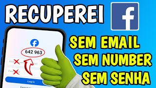 COMO RECUPERAR seu Facebook sem PRECISAR de SENHA EMAIL ou NUMERO  2024 Atualizado [upl. by Cormack423]