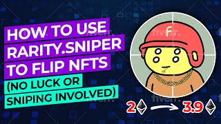 How to use Rarity Sniper to flip NFTs on Opensea No Sniping or luck required [upl. by Estus453]