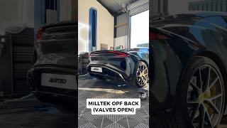 Lotus Emira  Milltek OPF Sound Test 🔉 lotus emira [upl. by Alessandra]