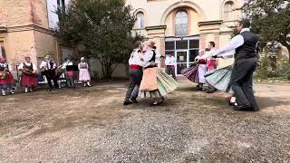 Spectacle Le QUADRILLE OCCITAN  Journée du Patrimoine 2024  Castelnau d’Estrétefonds [upl. by Enirhtak]