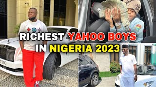 Top5 Richest Yahoo Boys In Nigeria 2023 amp Their Cars amp Houses [upl. by Annecorinne]