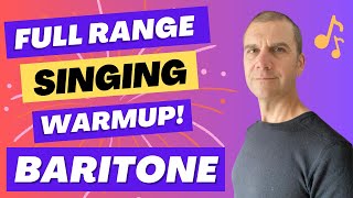 Full Range Singing Warm Up  Baritone [upl. by Milman802]