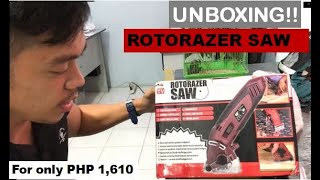 UNBOXING ROTORAZER SAW 400W [upl. by Yrrep]